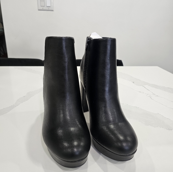 DREAM PAIRS Women's High Chunky Heel Ankle Boots Platform Short Ladies Booties - Picture 9 of 11